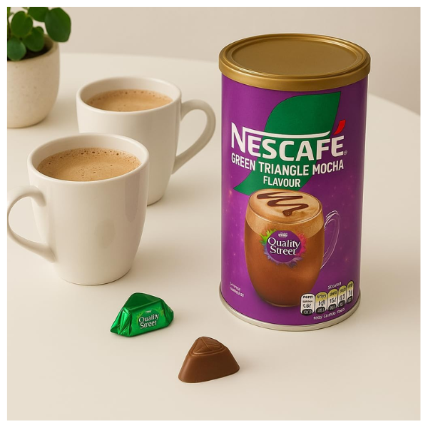Nescafé Quality Street Green Triangle Mocha Coffee Tub 4 x 260g